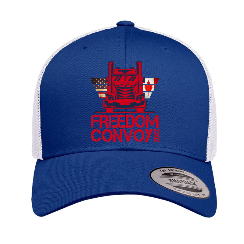 Freedom Convoy 2022, Support Our Truckers Convoy Pullover Hoodie Retro Trucker Cap by adam.troare | Artistshot