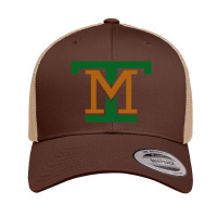 Montana Technological University Orediggers1 Vectorized Retro Trucker Cap | Artistshot