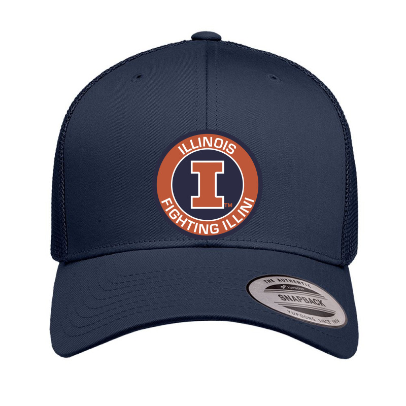 Illinois Fighting Illini Retro Trucker Cap by rioukiko | Artistshot