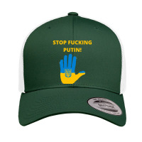 Stop F#cking Putin! Retro Trucker Cap | Artistshot