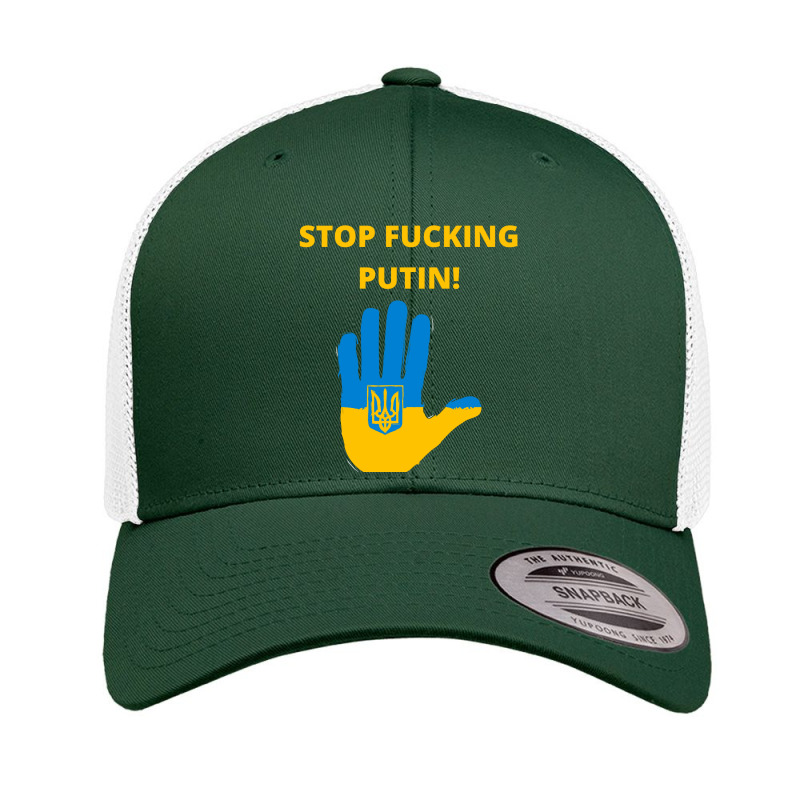 Stop F#cking Putin! Retro Trucker Cap by wolfieDesign | Artistshot