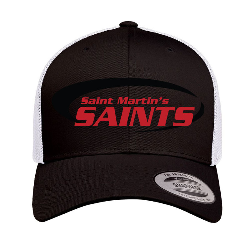 Saint Martin's Saints Retro Trucker Cap by Jacobb | Artistshot