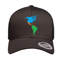 Americas Zones Of Sports Retro Trucker Cap | Artistshot