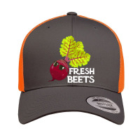 Funny Fresh Beets Organic Vegetable Retro Trucker Cap | Artistshot