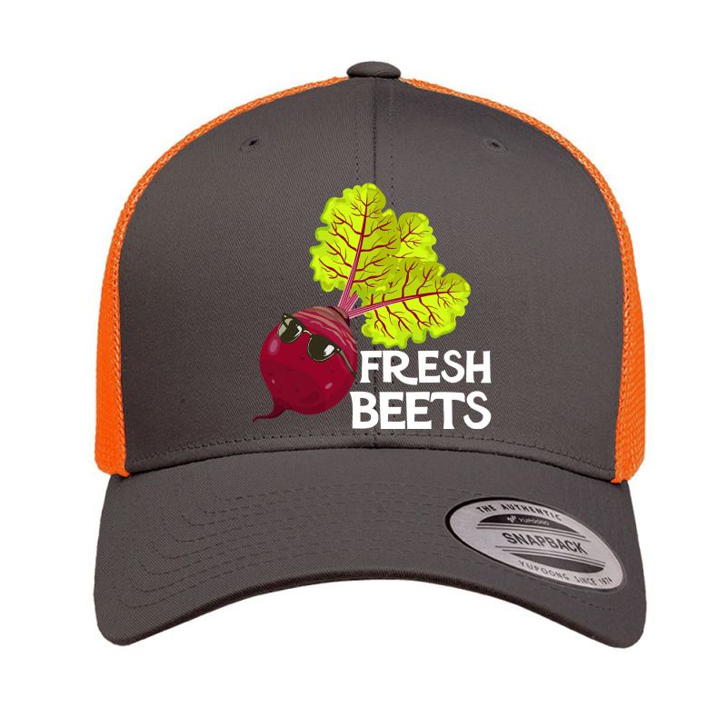 Funny Fresh Beets Organic Vegetable Retro Trucker Cap by AdeArt | Artistshot