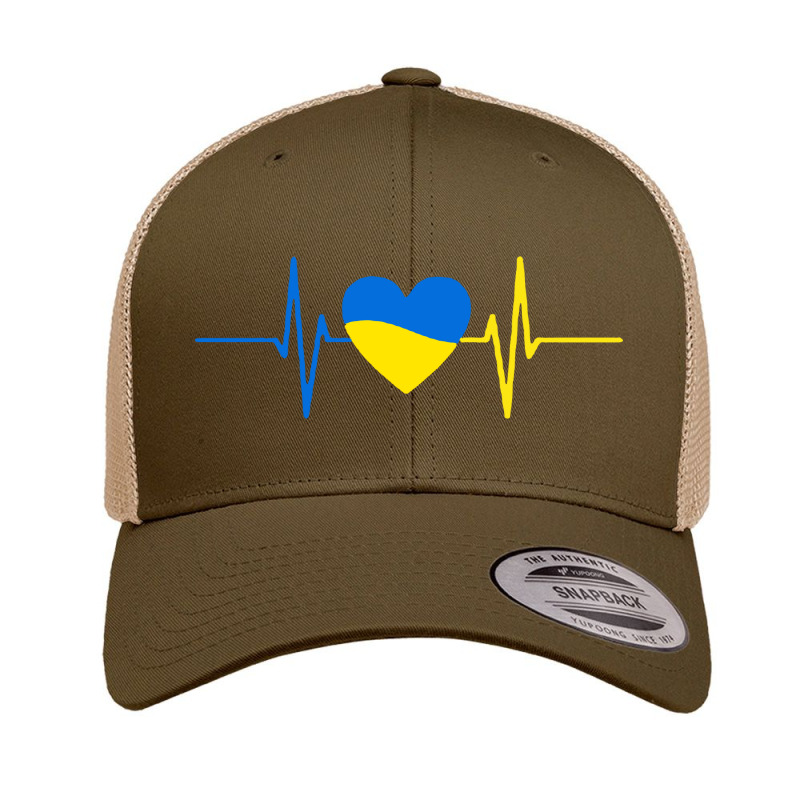 Heartbeat Retro Trucker Cap | Artistshot