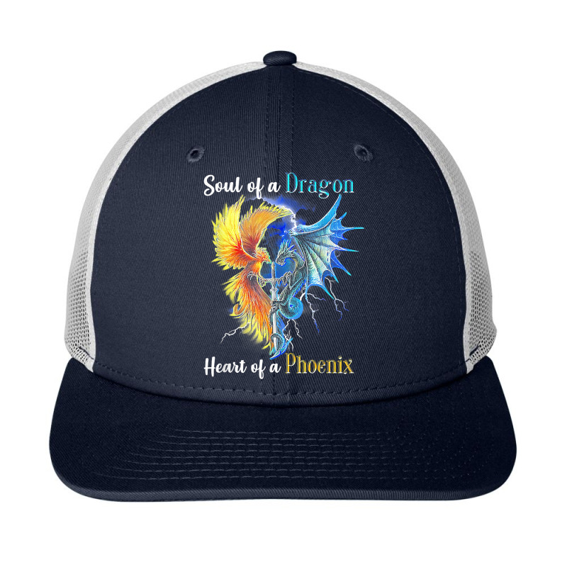 Soul Of A Dragon Heart Of A Phoenix T Shirt Snapback Trucker Cap by cm-arts | Artistshot