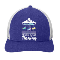 Grey's Anatomy The Carousel Never Stops Turning T Shirt Snapback Trucker Cap | Artistshot