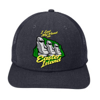 I Lost My Head On Easter Island Snapback Trucker Cap | Artistshot