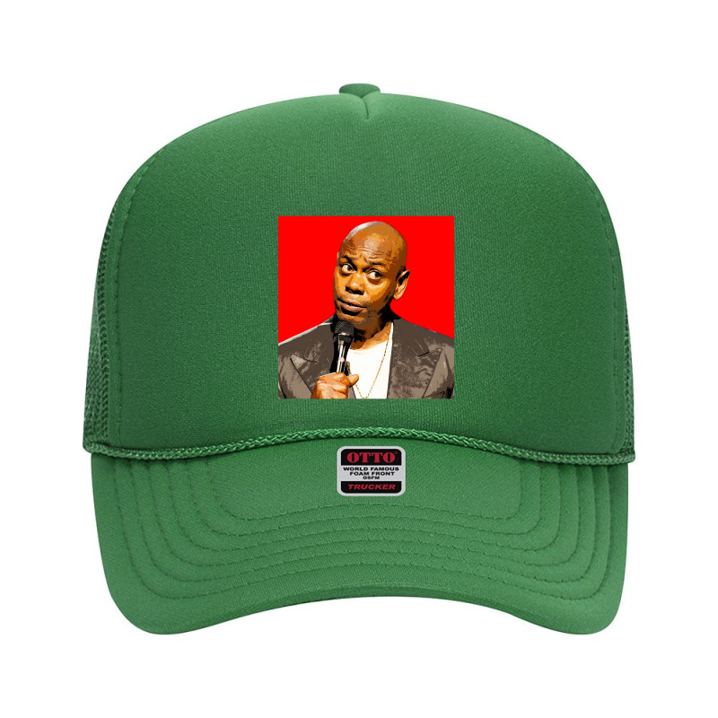 Dave Chappelle Foam Trucker Hat by poppyallen | Artistshot