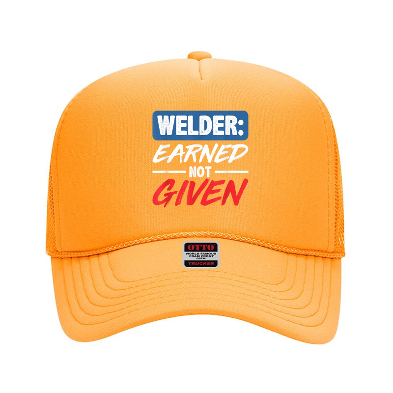 Master Weld T Shirt Pipeliner Welder Welding Pipeline Gift T Shirt Foam Trucker Hat | Artistshot