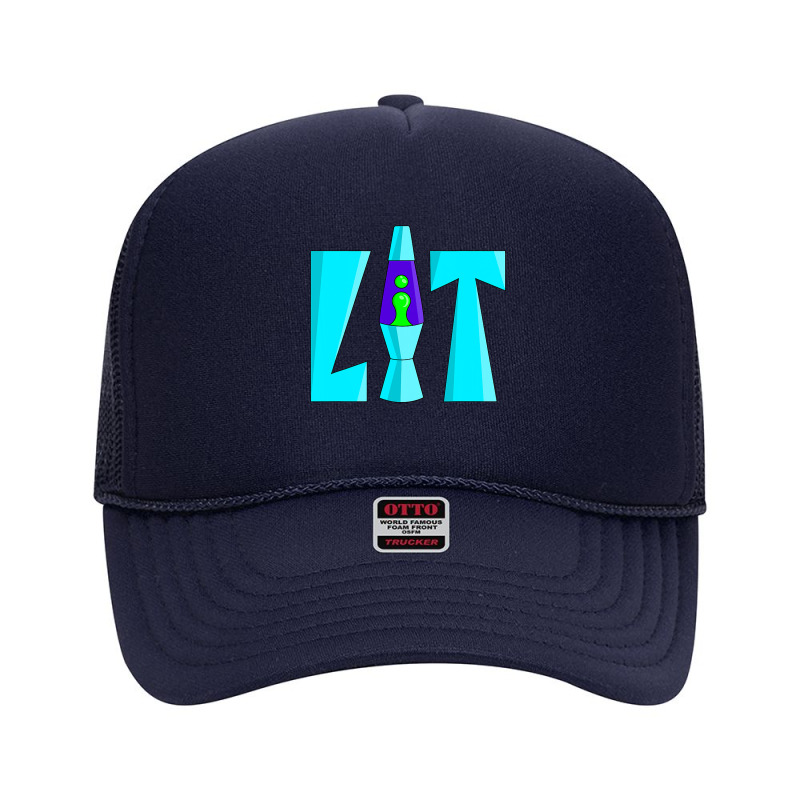 Lit Lava Lamp Drippy Retro 80's 90's Graffiti Foam Trucker Hat by new121 | Artistshot