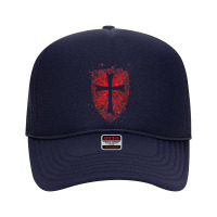 Crusader Knights Templar Crusader Distressed Cross Men Tank Top Foam Trucker Hat | Artistshot