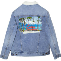 Punta Cana Dominican Republic Unisex Sherpa-lined Denim Jacket | Artistshot