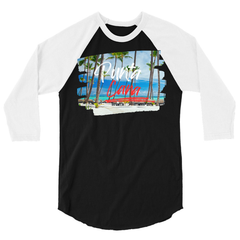 Punta Cana Dominican Republic 3/4 Sleeve Shirt by spreadshirt.com/Wolf shop | Artistshot