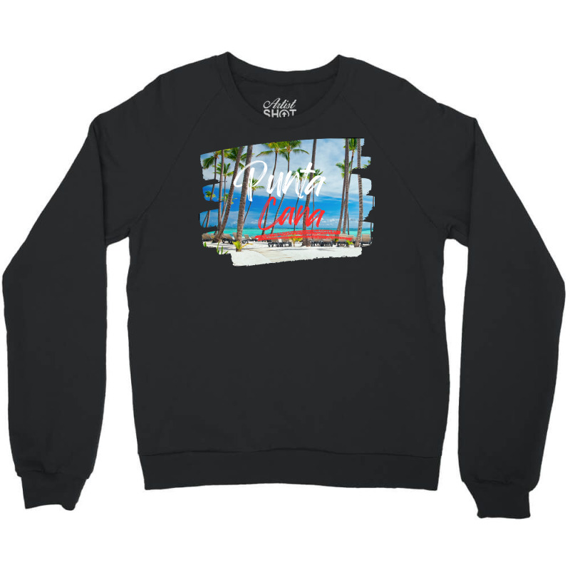 Punta Cana Dominican Republic Crewneck Sweatshirt by spreadshirt.com/Wolf shop | Artistshot