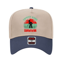 Vintage Funny Stomach Tummy Ache Survivor Sensitive Tummy T Shirt Adjustable Baseball Cap | Artistshot