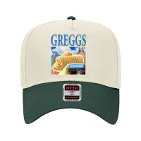 Greggs Sausage Roll, The Greggs Sausage Roll, Greggs Sausage Rolls, Gr Adjustable Baseball Cap | Artistshot