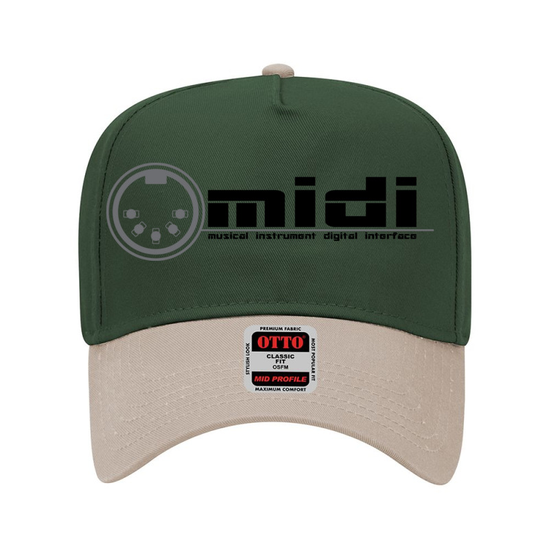 Midi   Musical Instrument Digital Interface Adjustable Baseball Cap by Aksa Store | Artistshot