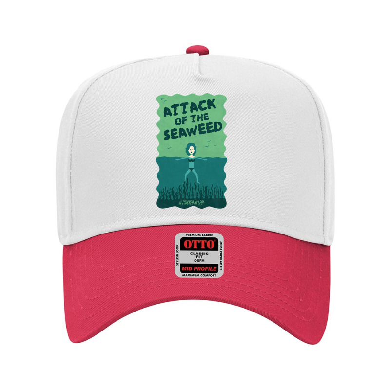 Attack Of The Seaweed Adjustable Baseball Cap by Kanjolen689 | Artistshot