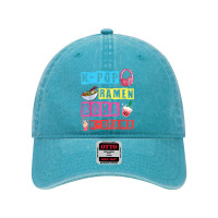 Kpop Ramen Boba Kdrama Korean Kpop Dyed Cap | Artistshot