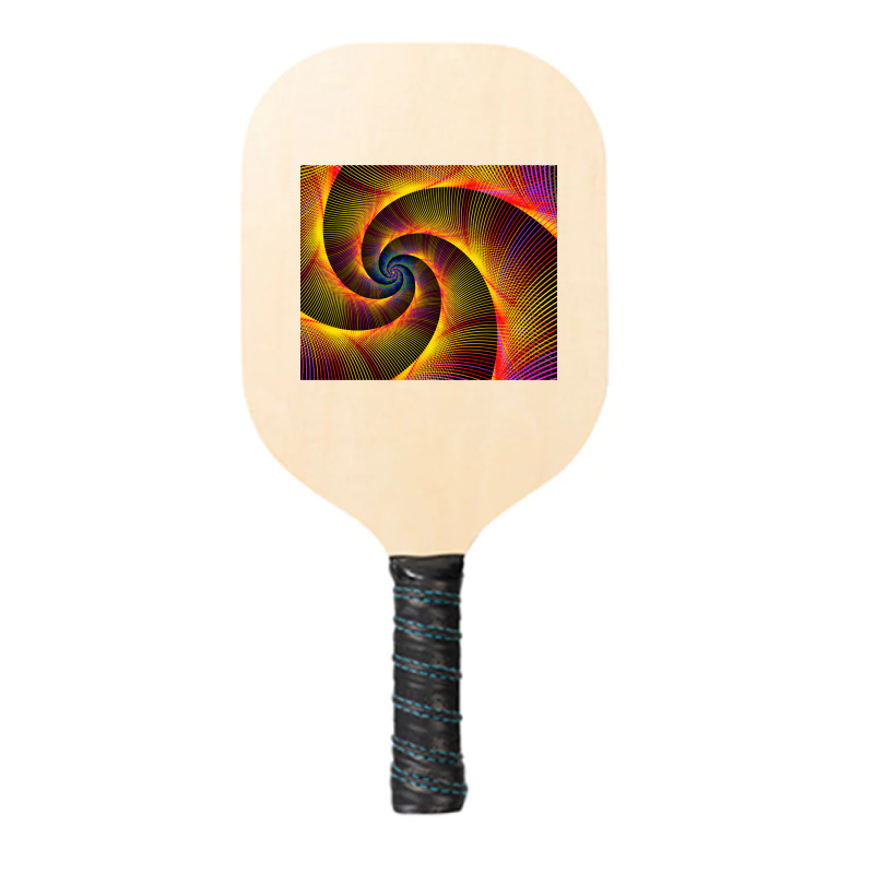 Philadelphia Pride Thin Luminescent Lines Spiral Pickleball Paddle | Artistshot