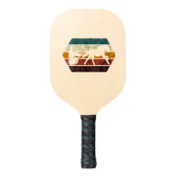 Womens Equitation Horse Racing Retro Track Trotter Harness Racing V Ne Pickleball Paddle | Artistshot