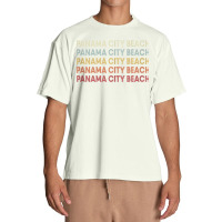 Panama City Beach Florida Panama City Beach Fl Retro Vintage Tank Top Urban Heavy T-shirt | Artistshot