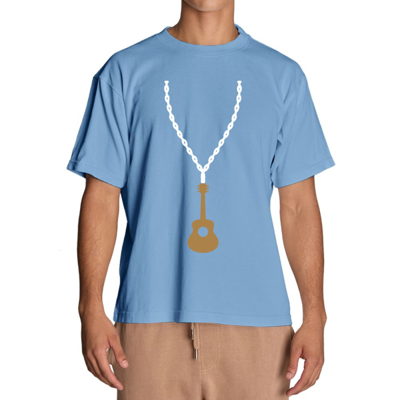 Collana D'oro Chitarrista Chitarra Urban Heavy T-shirt by DJ Art | Artistshot