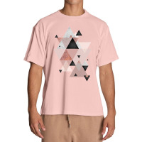 Geometric Compilation In Rose Gold And Blush Pink Urban Heavy T-shirt | Artistshot