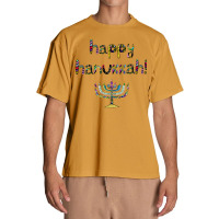 Happy Hanukkah  Jewish Holiday Chanukah Urban Heavy T-shirt | Artistshot