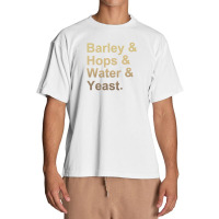 Barley Hops Water Yeast Urban Heavy T-shirt | Artistshot