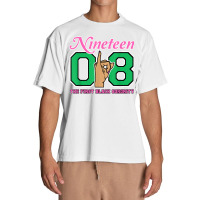 J15 Nineteen 08 Founders Day Aka Women Hand Sign Urban Heavy T-shirt | Artistshot