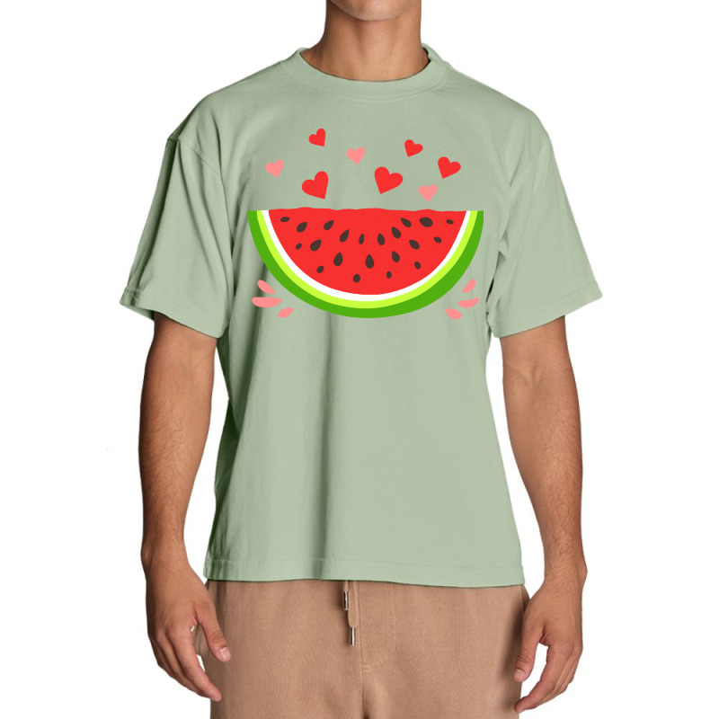 Watermelon  Shirt Watermelon Slice   2207 Urban Heavy T-shirt | Artistshot