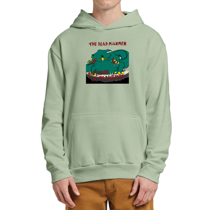 Dead Milkmen Big Lizard Urban Pullover Hoodie by LarryCory | Artistshot