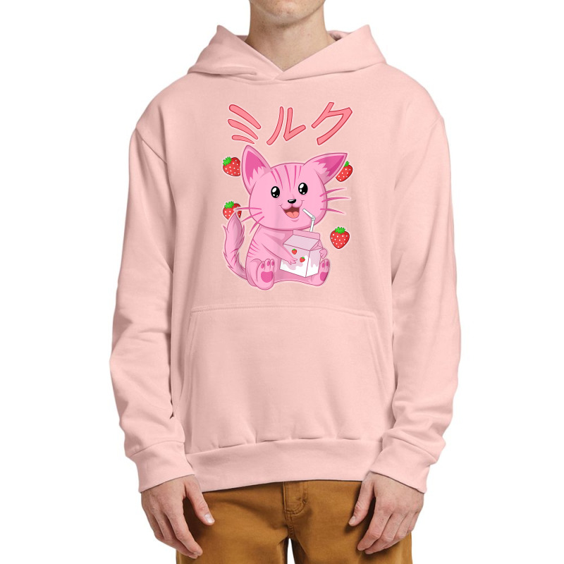 Japanese Anime Otaku Strawberry Milkshake Clothes Urban Pullover Hoodie by ROMAINEDWILEY | Artistshot