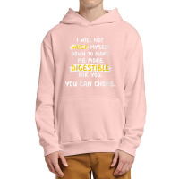 Womens I Will Not Water Myself Down To Make Me More Digestible V Neck Urban Pullover Hoodie | Artistshot