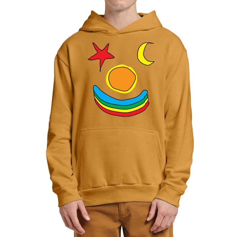 Stars And Moonstars, Moon, Sun And Rainbow Urban Pullover Hoodie by hawkunicorn | Artistshot