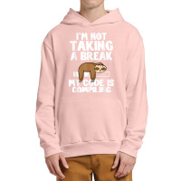 I'm Not Taking A Break My Code Is Compiling Sloth Programmer Urban Pullover Hoodie | Artistshot