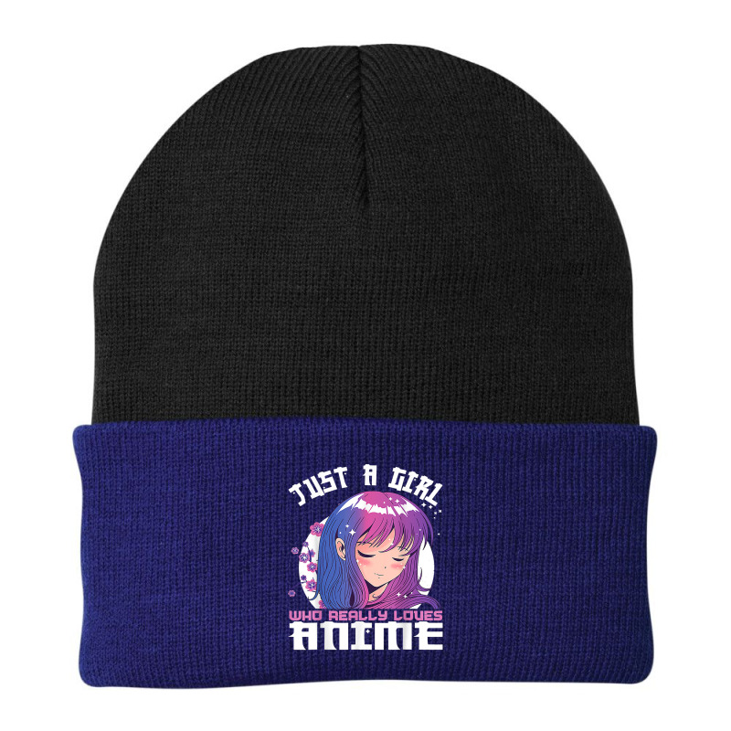 Anime Gifts For Teen Girls Just A Girl Who Loves Anime Beanie by fywucakoj | Artistshot