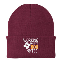 Working On My Boo Tee Funny Halloween Costume Men Women Gym T Shirt Beanie | Artistshot