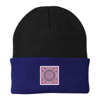 Flower Of Life Sacred Geometry Metatrons Cube Symbol Healing And Balan Beanie | Artistshot