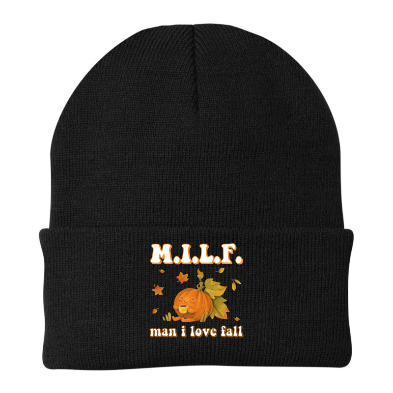 Man I Love Fall   Pumpkin Fall Season Pullover Hoodie Beanie by cm-arts | Artistshot