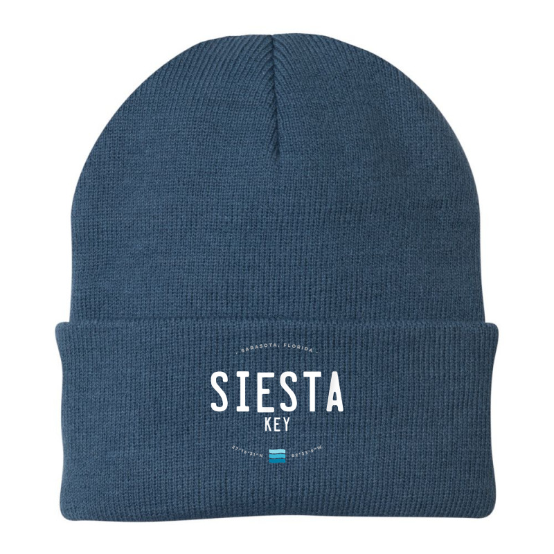 Siesta Key Sarasota Florida Beach Waves Gift Beanie by ElsieLynne | Artistshot