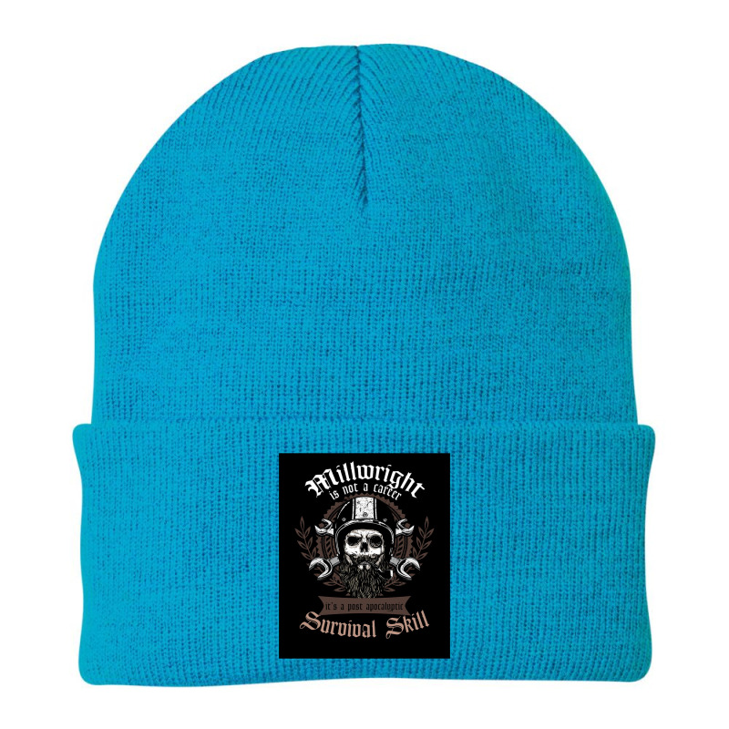 Awesome Is Not A Career Its A Post Apocalyptic Survival Ski Beanie | Artistshot