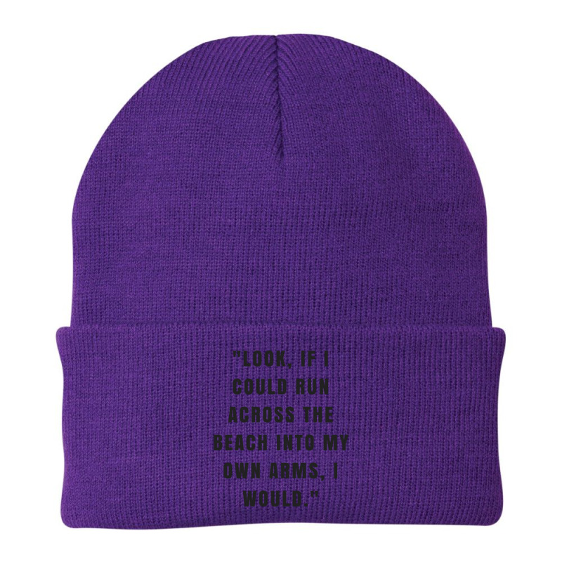 Jackie Quote Beanie by cm-arts | Artistshot