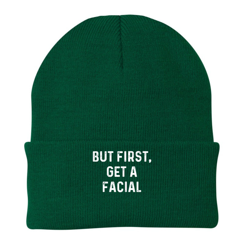 Womens Cute Facial Salon T Shirt For Estheticians Beanie | Artistshot