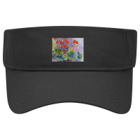 Geraniums Visor Hat | Artistshot