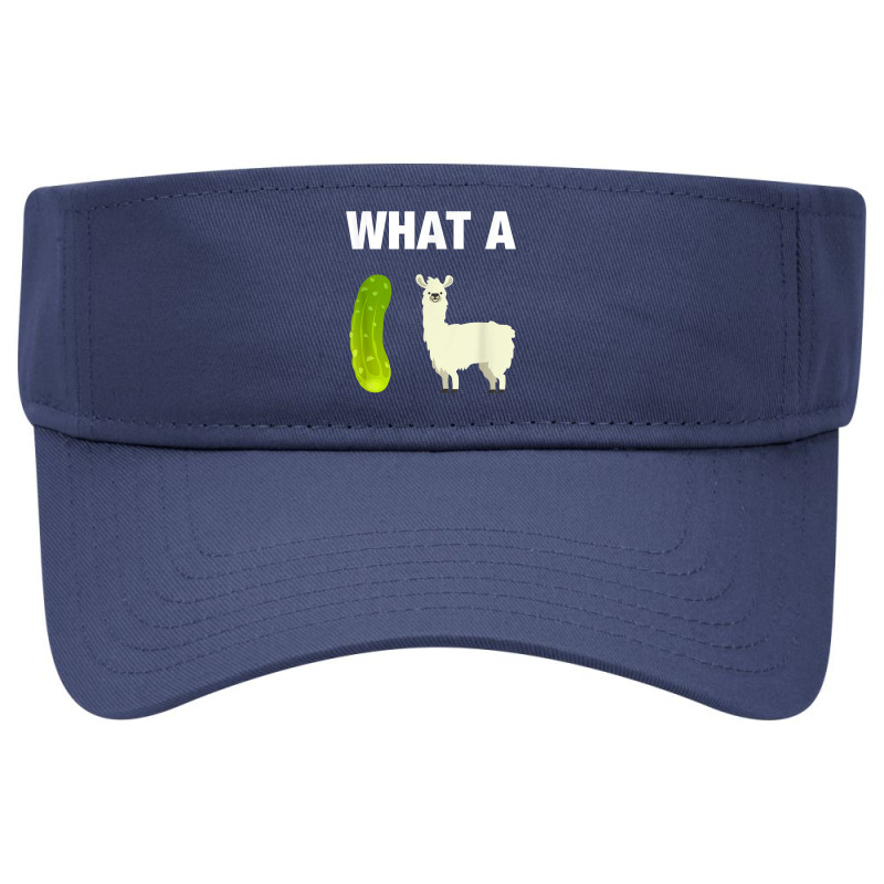 Funny Llama Lover Pun What A Dill Llama (dilemma) Visor hat by RomanMikolyants | Artistshot