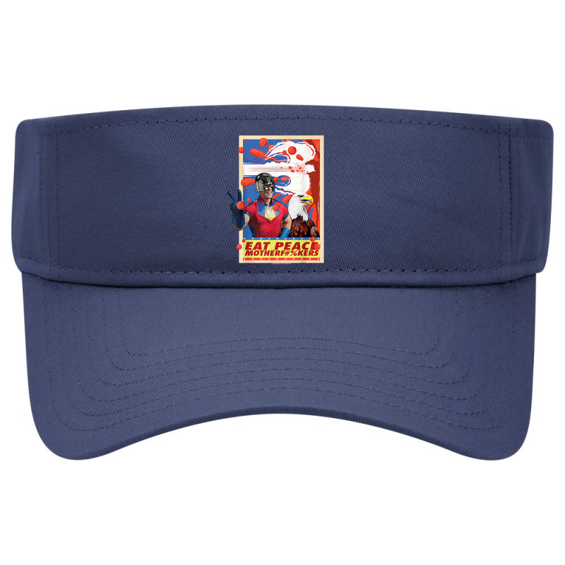 Peacemaker Eat Peace With Eagle Premium T-shirt Visor Hat | Artistshot